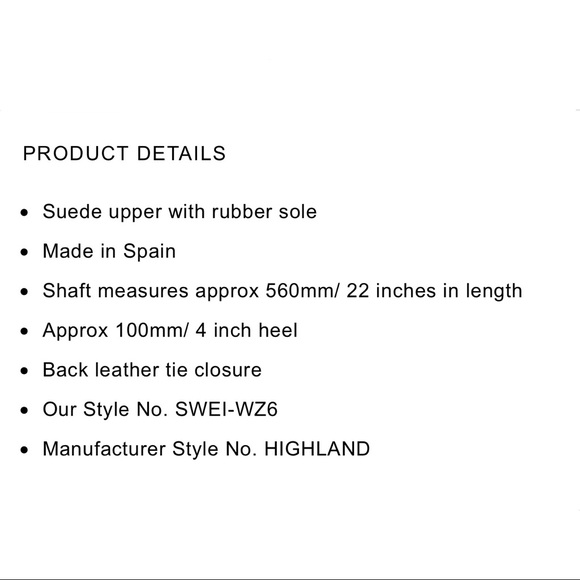 SOLD!! Stuart Weitzman Highland Suede Boots - Picture 5 of 8